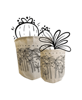 Palms Textile Planters